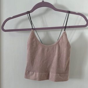 Ribbed Bralette Tank